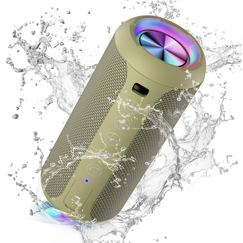 Ortizan 24W 휴대용 Bluetooth 스피커 (카키) (상품 이미지 1)