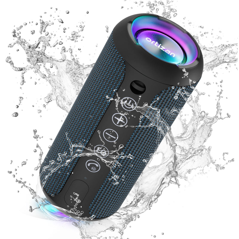 Ortizan 24W 휴대용 Bluetooth 스피커 (네이비)