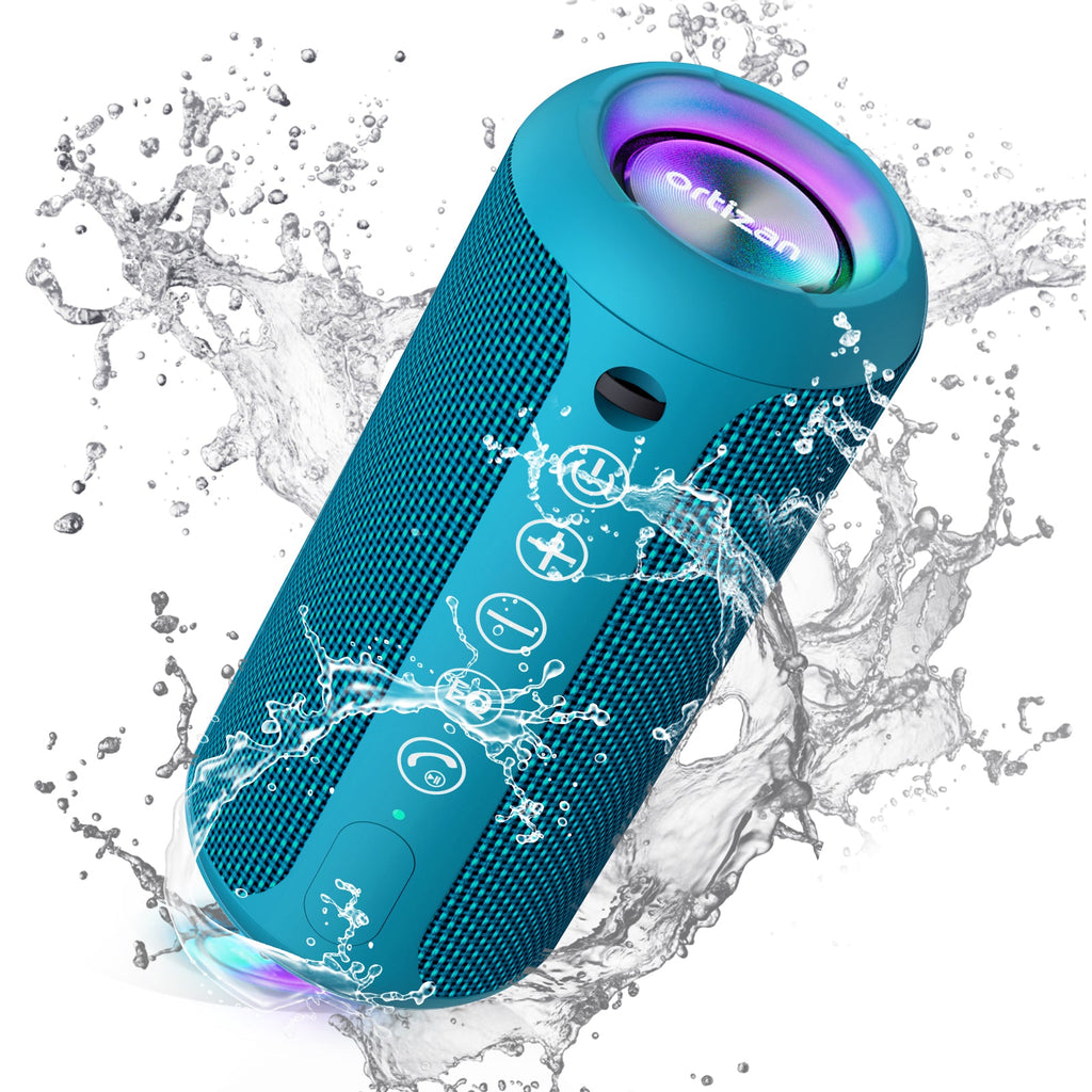 Ortizan 24W 휴대용 Bluetooth 스피커 (블루) (상품 이미지 1)