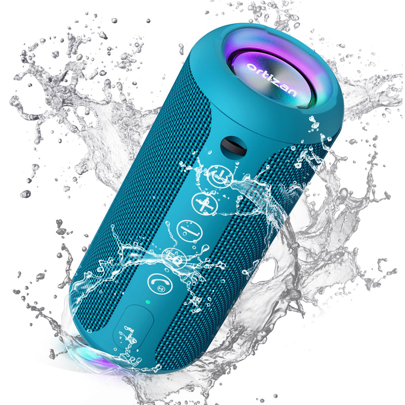 Ortizan 24W 휴대용 Bluetooth 스피커 (블루)