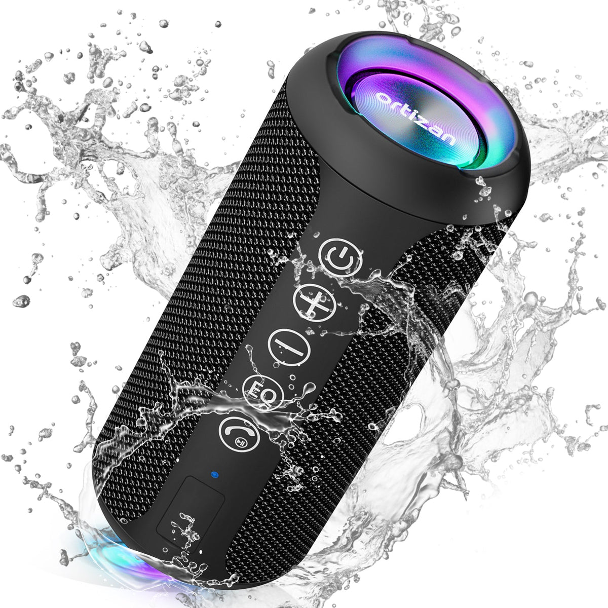 Ortizan 24W 휴대용 Bluetooth 스피커 | IPX7·최대 30시간 (상품 이미지 1)
