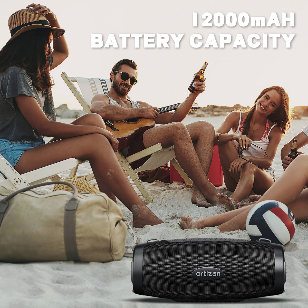 Ortizan M8 100W 휴대용 아웃도어 스피커 (상품 이미지 2)