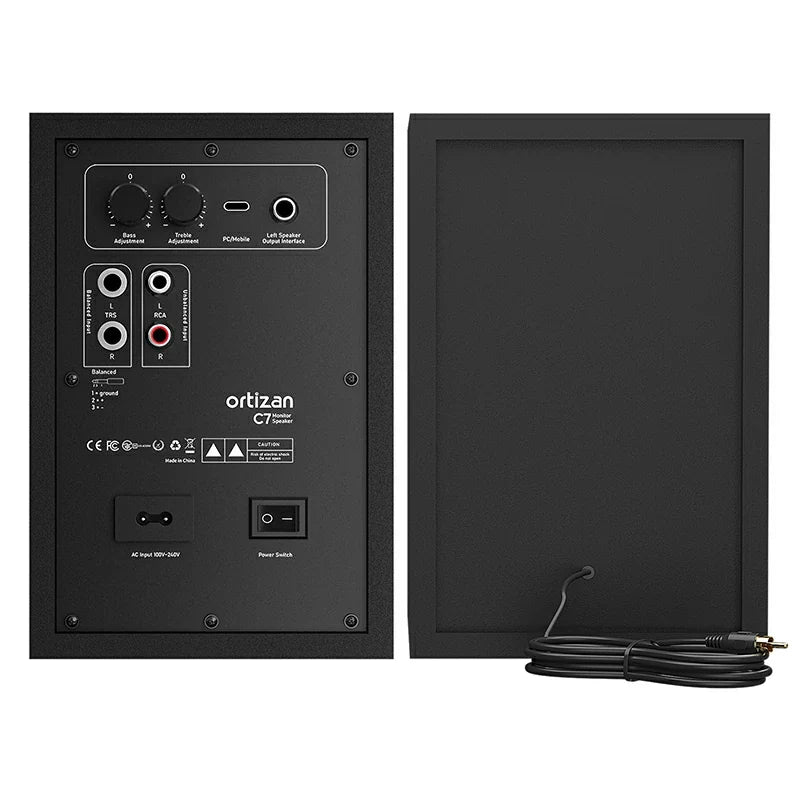 Ortizan C7 80W Bluetooth 스피커 | 블랙/화이트 (상품 이미지 5)