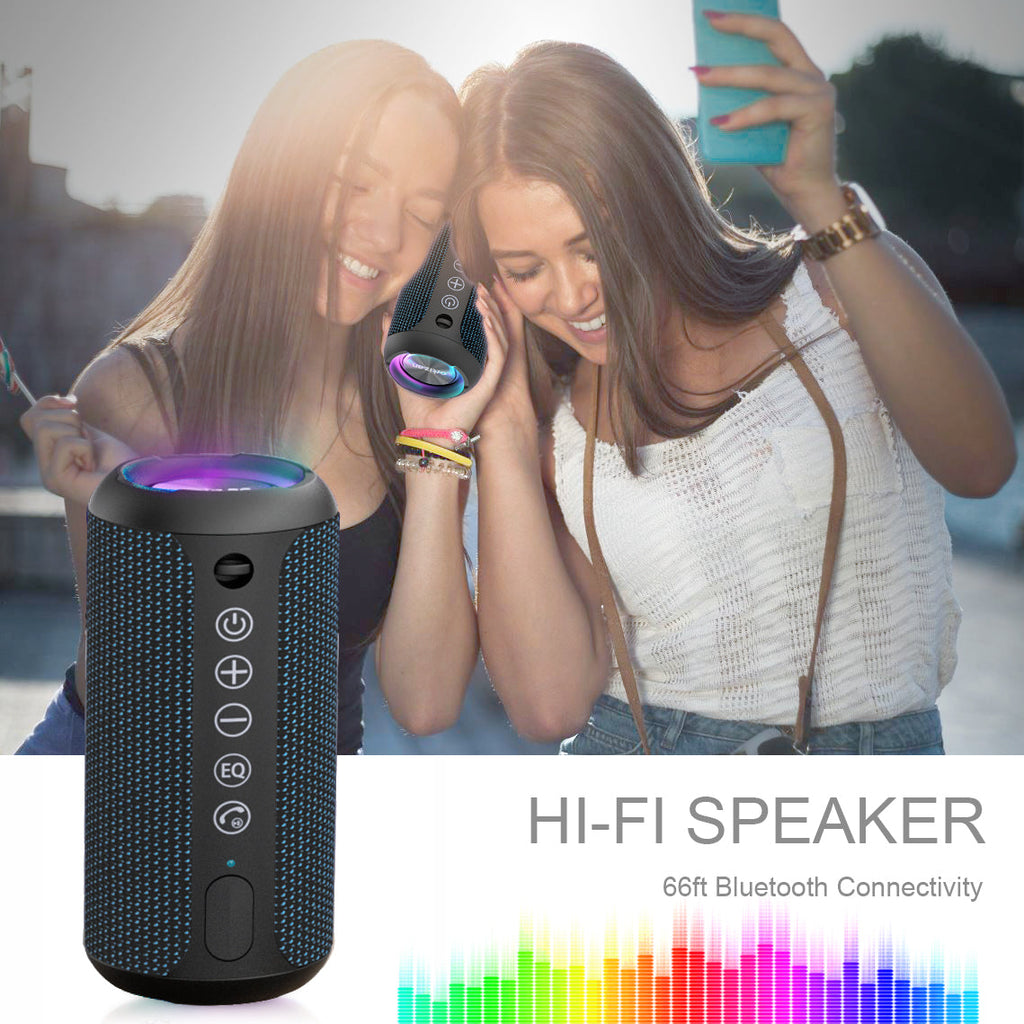Ortizan 24W 휴대용 Bluetooth 스피커 (네이비) (상품 이미지 6)