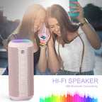 Ortizan 24W 휴대용 Bluetooth 스피커 (핑크) (상품 이미지 7)