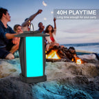 Ortizan X12 50W 랜턴 Bluetooth 스피커 | IPX5·최대 40시간 (상품 이미지 5)