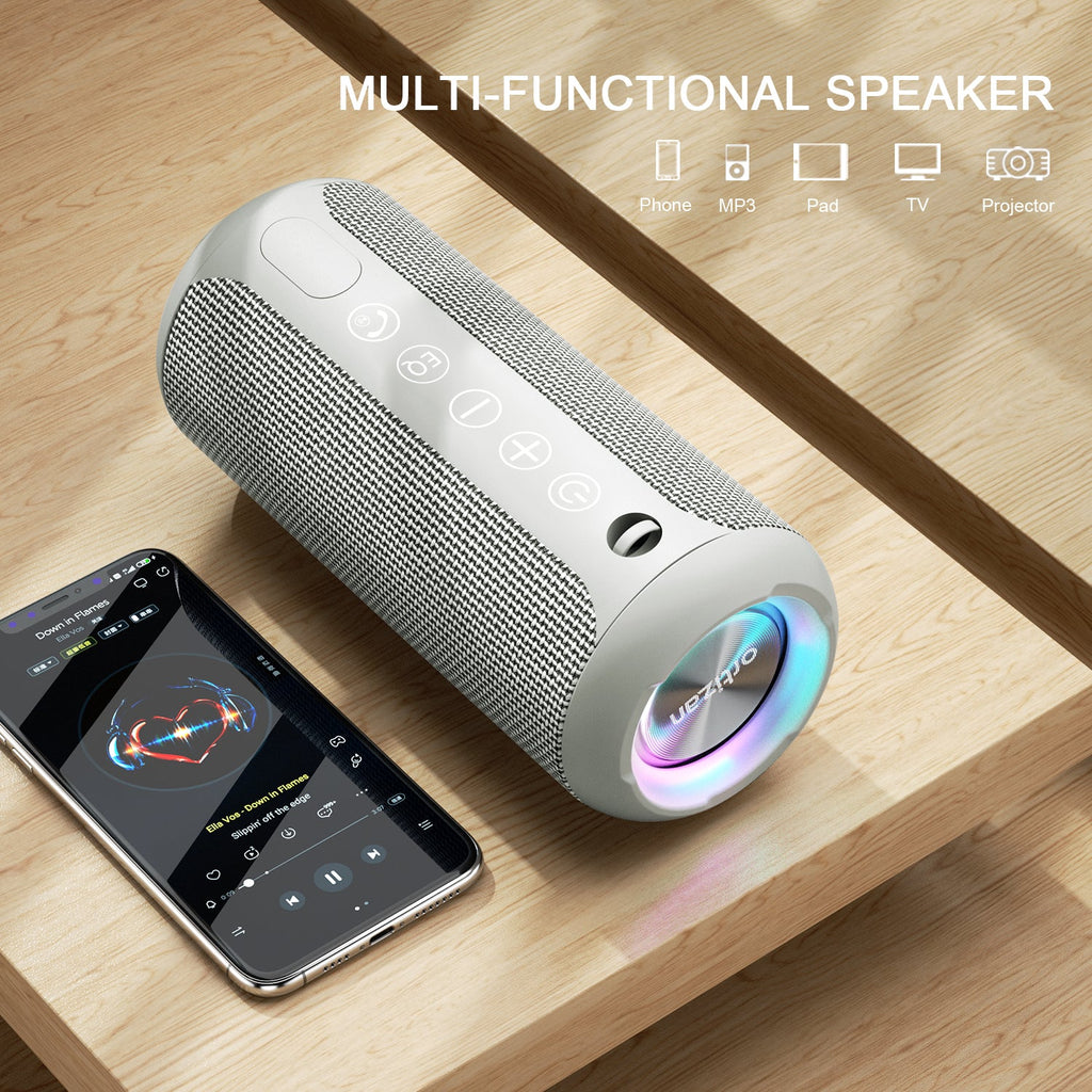Ortizan 24W 휴대용 Bluetooth 스피커 (그레이) (상품 이미지 6)