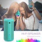 Ortizan 24W 휴대용 Bluetooth 스피커 (블루 그린) (상품 이미지 4)
