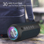 Ortizan 24W 휴대용 Bluetooth 스피커 (네이비) (상품 이미지 3)