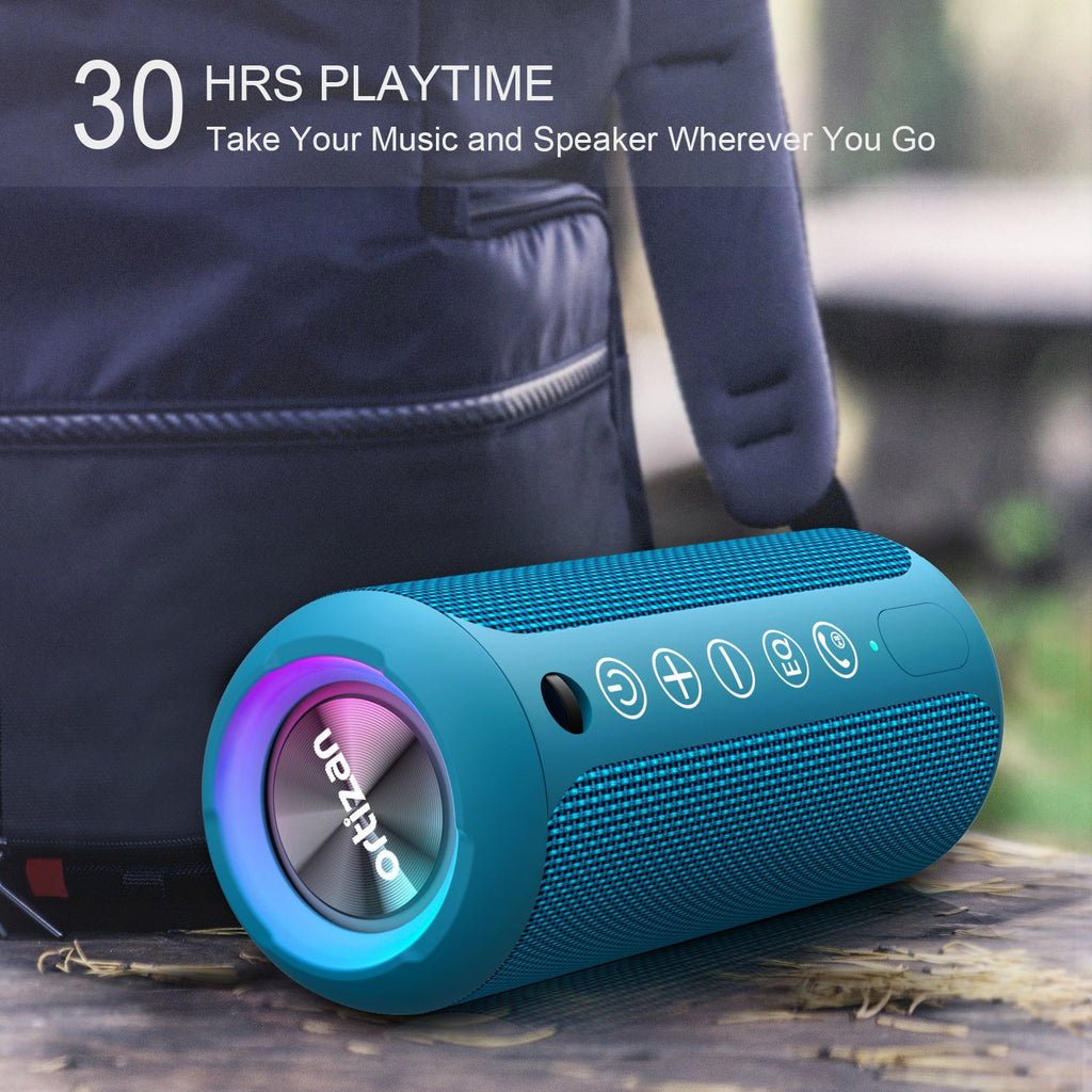 Ortizan 24W 휴대용 Bluetooth 스피커 (블루) (상품 이미지 4)