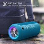 Ortizan 24W 휴대용 Bluetooth 스피커 (블루) (상품 이미지 4)