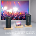 Ortizan 24W 휴대용 Bluetooth 스피커 (네이비) (상품 이미지 7)