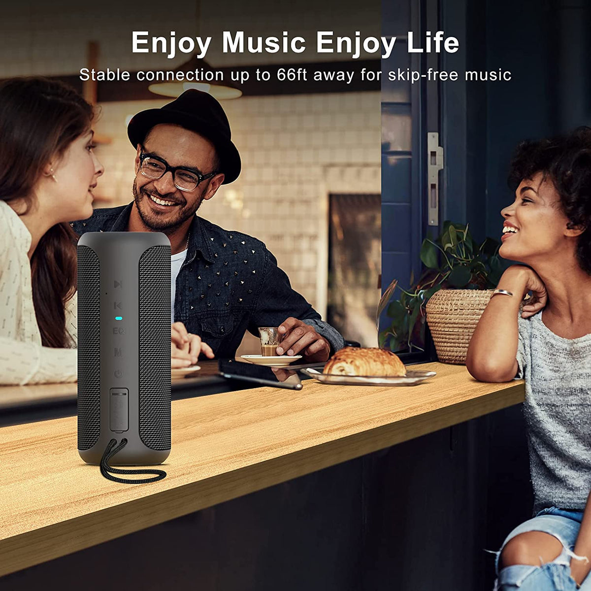 Ortizan 40W 휴대용 Bluetooth 스피커 | IPX7·최대 15시간 (상품 이미지 2)