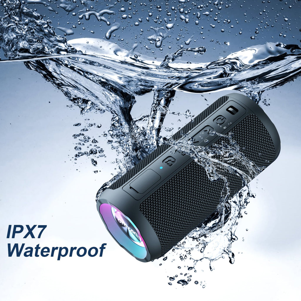 Ortizan 24W 휴대용 Bluetooth 스피커 | LED·IPX7·최대 30시간 (상품 이미지 5)