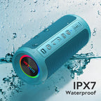Ortizan 휴대용 Bluetooth 스피커 | LED·최대 30시간·IPX7 (상품 이미지 2)