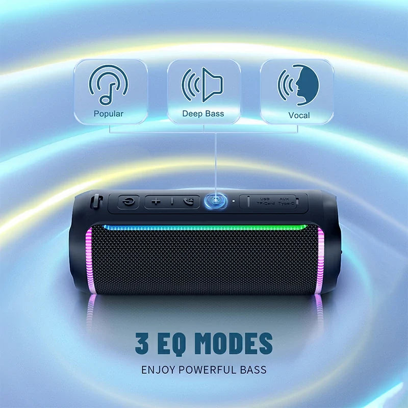 Ortizan X30 40W 휴대용 Bluetooth 스피커 (블랙) (상품 이미지 4)